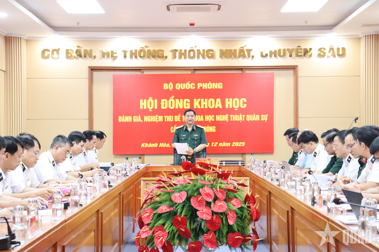 Nghiệm thu đề tài khoa học nghệ thuật quân sự cấp Bộ Quốc phòng
